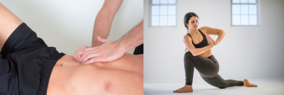 Yoga et osteopathe pour confort digestif