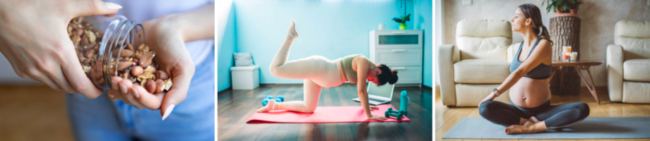 stress grossesse alimentation yoga
