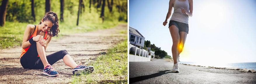 genou douleur running