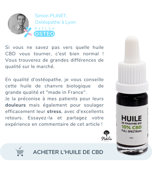 huile de cbd