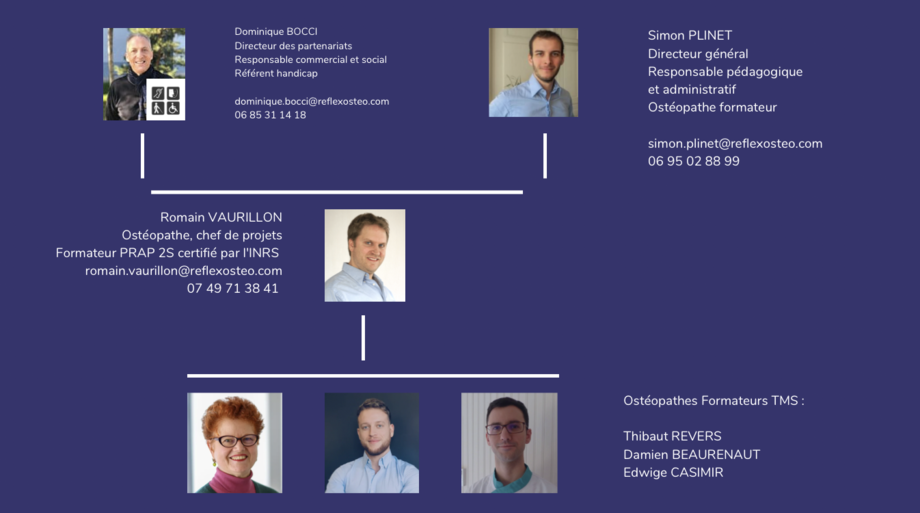 organigramme formation