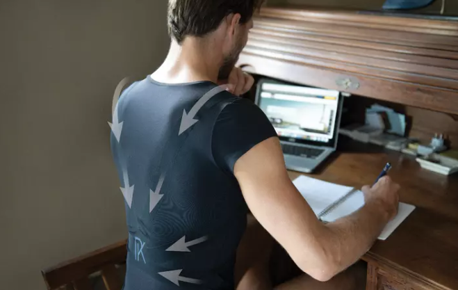 Porter un t-shirt postural Percko