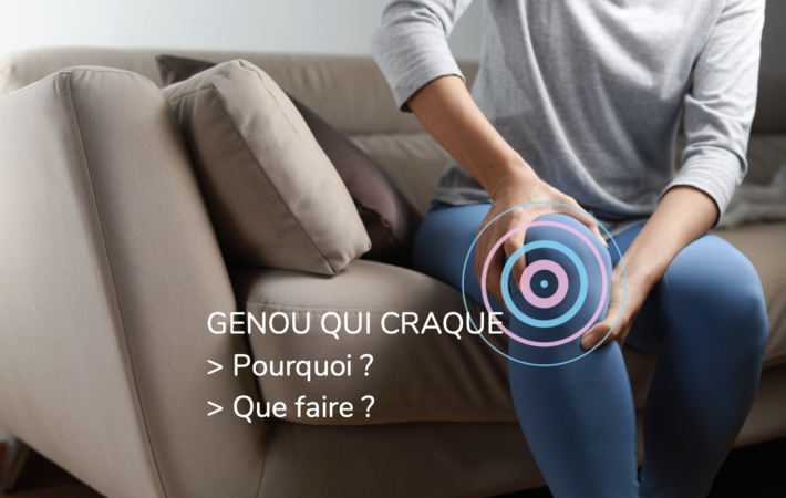 J'ai le genou qui craque : pourquoi et quel traitement ?